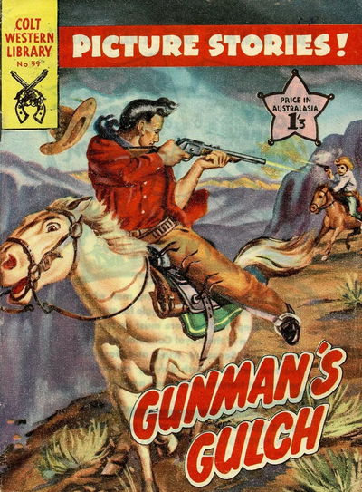 Colt Western Library (Approved, 1955 series) #39 — Gunman's Gulch [September 1958?]