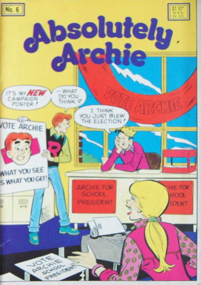 Absolutely Archie (Yaffa/Page, 1983? series) #6 1988