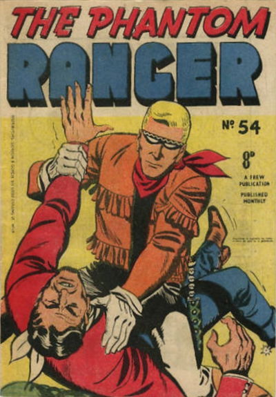 The Phantom Ranger (Frew, 1952 series) #54 [March 1954?]