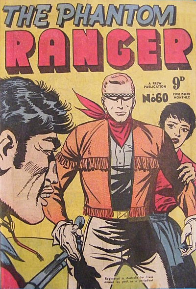 The Phantom Ranger (Frew, 1952 series) #60 [September 1954?]