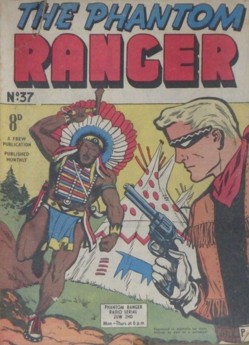 The Phantom Ranger (Frew, 1952 series) #37 ([October 1952?])