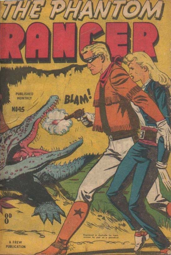 The Phantom Ranger (Frew, 1952 series) #45 ([June 1953?])