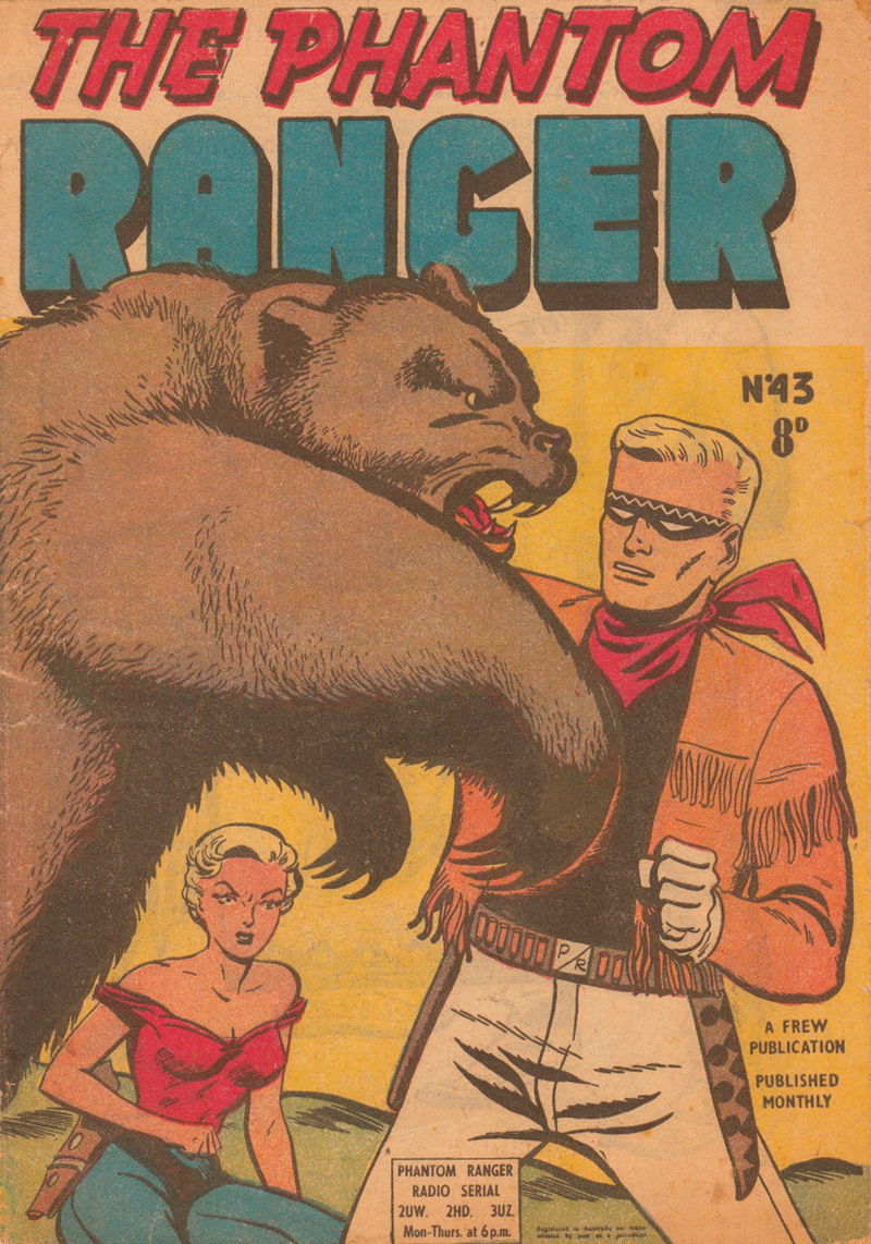 The Phantom Ranger (Frew, 1952 series) #43 ([April 1953?])