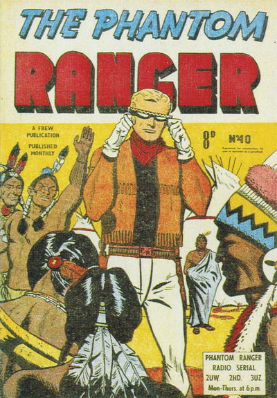 The Phantom Ranger (Frew, 1952 series) #40 [January 1953?]