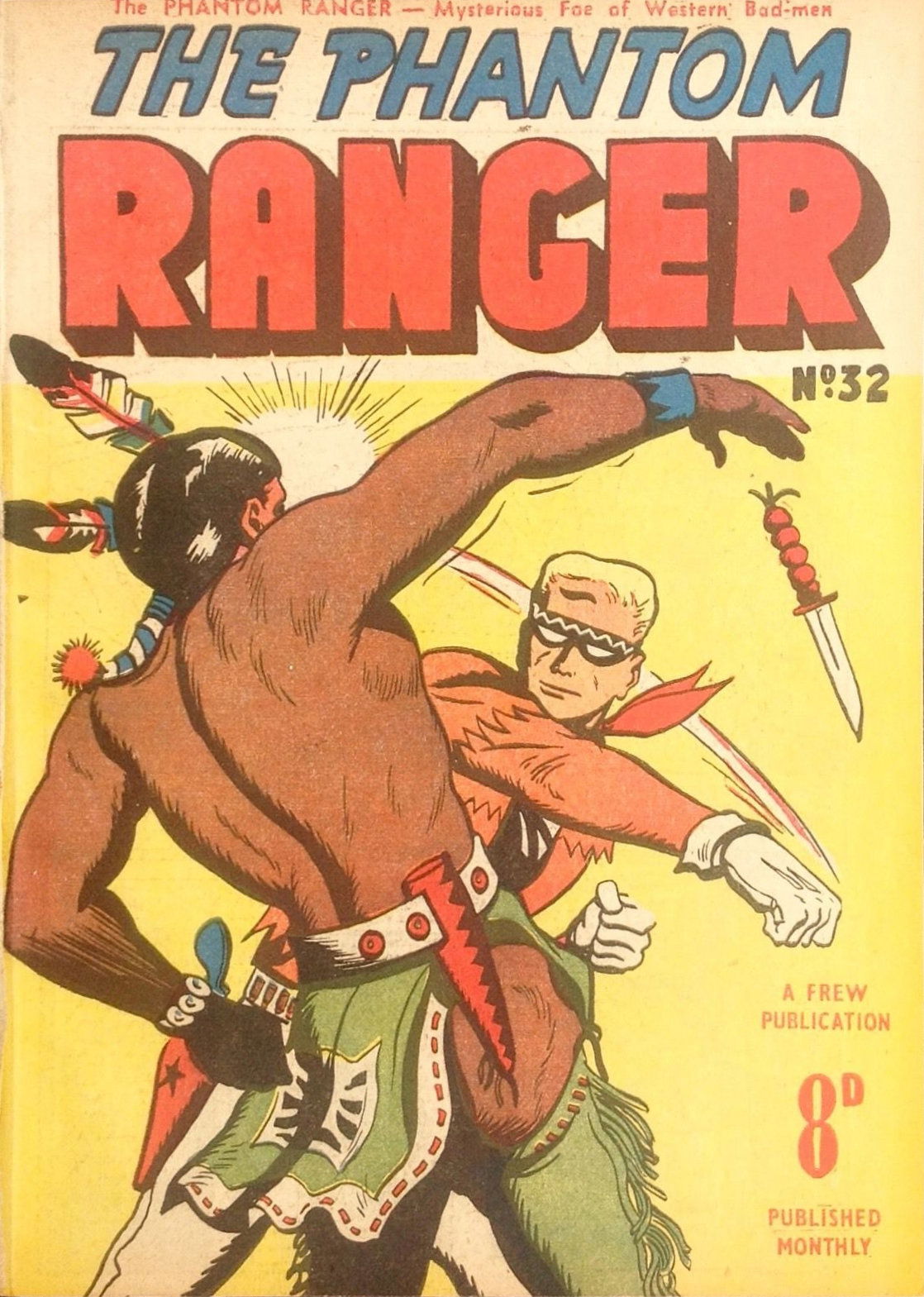 The Phantom Ranger (Frew, 1952 series) #32 ([May 1952?])