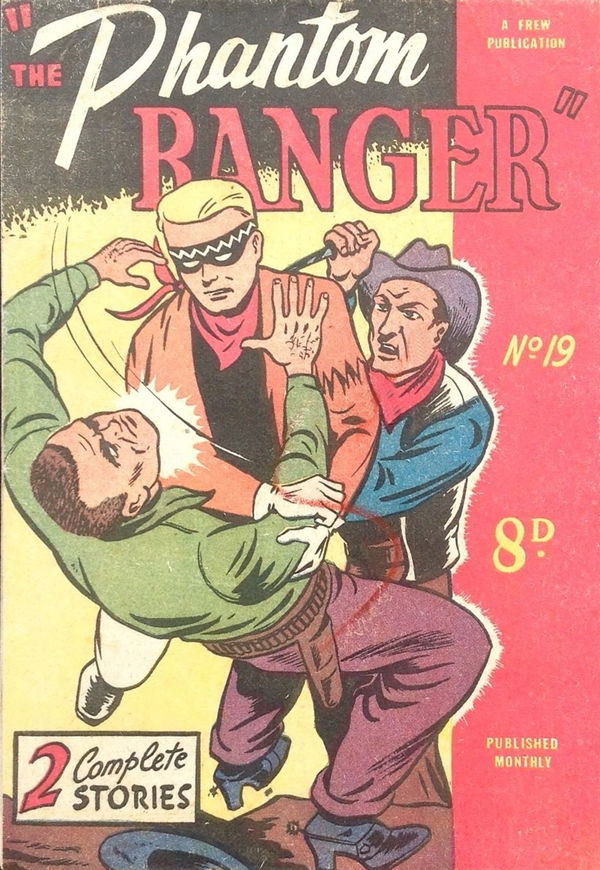 The Phantom Ranger (Western Promotions, 1950 series) #19 (April 1951)