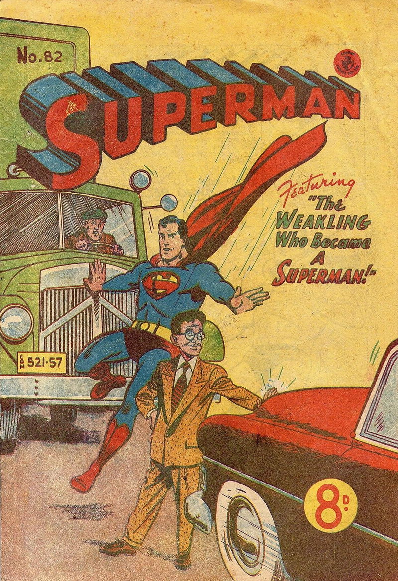 Superman (Colour Comics, 1950 series) #82 ([June 1954?])