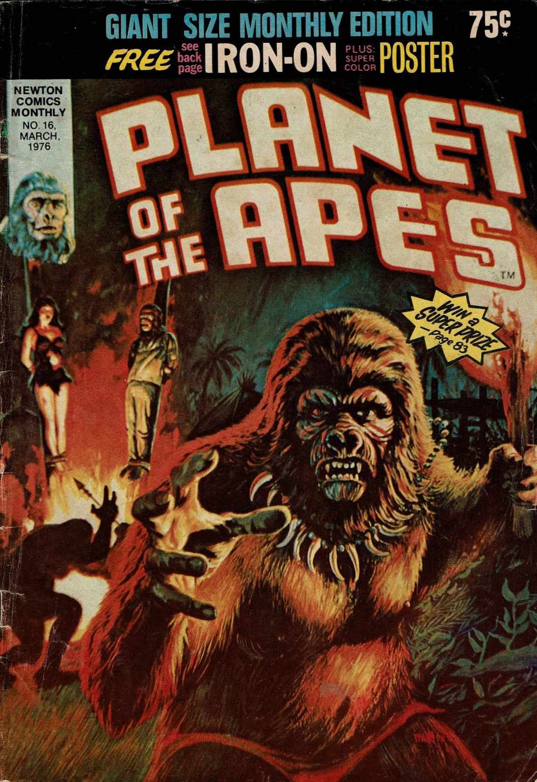 Planet of the Apes (Newton, 1975 series) #16 (March 1976)