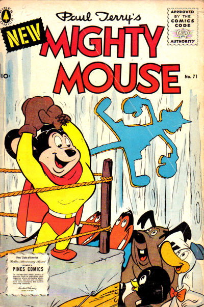 Paul Terry's Mighty Mouse  #71 (December 1956)