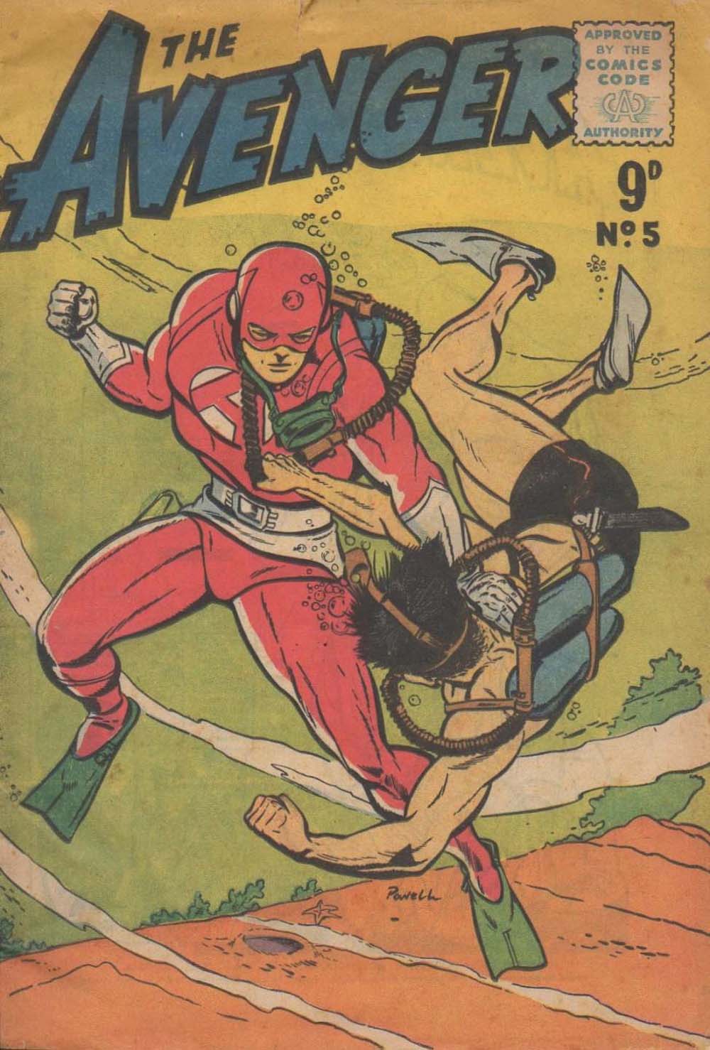 The Avenger (Avon, 1955? series) #5 ([February 1956?])