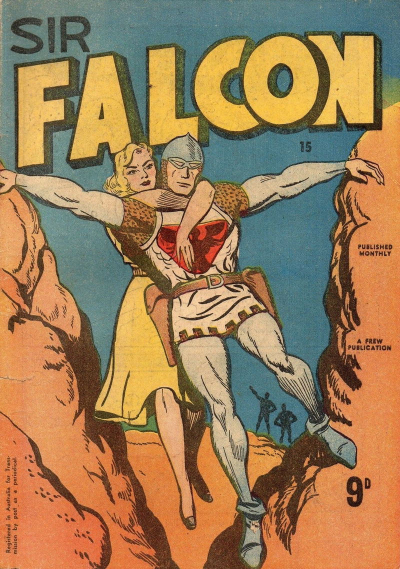 Sir Falcon (Frew, 1955? series) #15 ([February 1956?])
