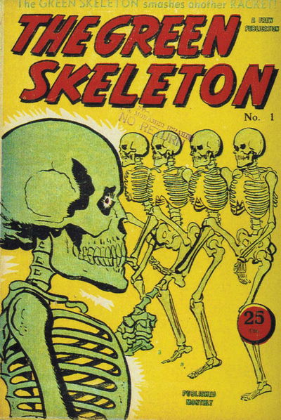 The Green Skeleton (Frew, 1953? series) #1 [1954?]