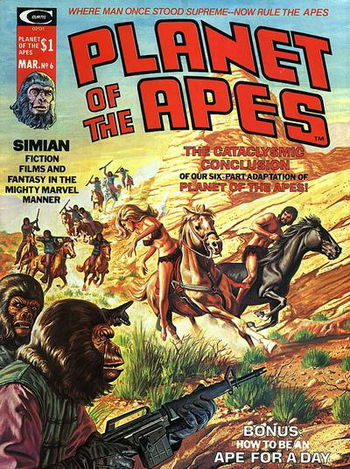 Planet of the Apes (Marvel, 1974 series) #6 (March 1975)