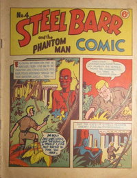 Steel Barr and the Phantom Man Comic  #4 ([October 1950?])