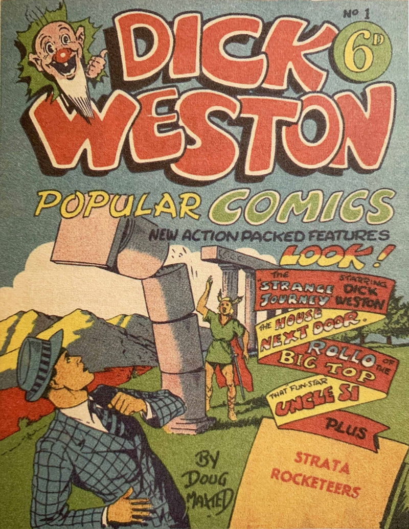 Dick Weston Popular Comics (Hoffmann, 1947 series) #1 ([January 1947?])
