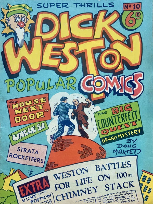 Dick Weston Popular Comics (Hoffmann, 1947 series) #10 ([July 1948?])