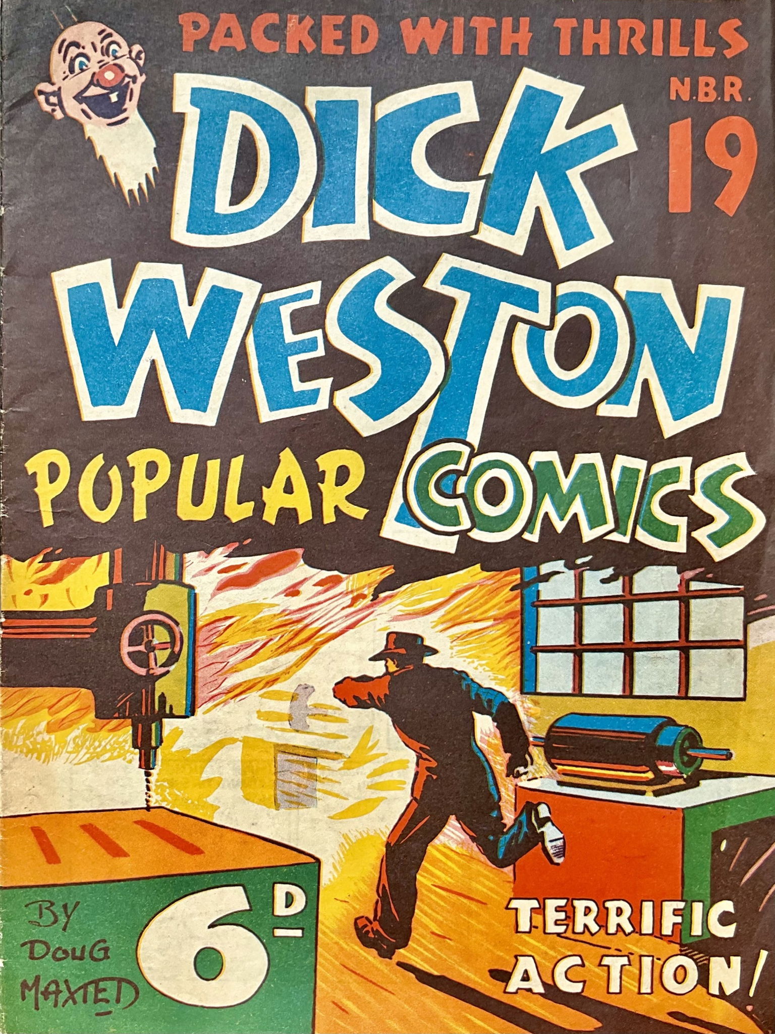Dick Weston Popular Comics (Hoffmann, 1950? series) #19 ([July 1950?])
