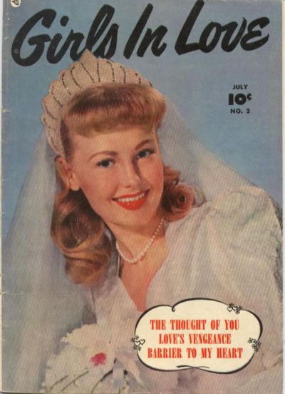 Girls in Love (Fawcett, 1950? series) #2 (July 1950)
