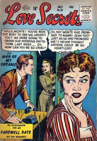 Love Secrets (Quality, 1953 series) #54 (July 1956)