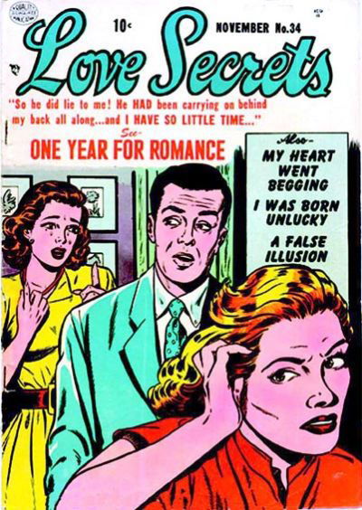 Love Secrets (Quality, 1953 series) #34 (November 1953)