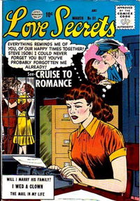 Love Secrets (Quality, 1953 series) #51 March 1956