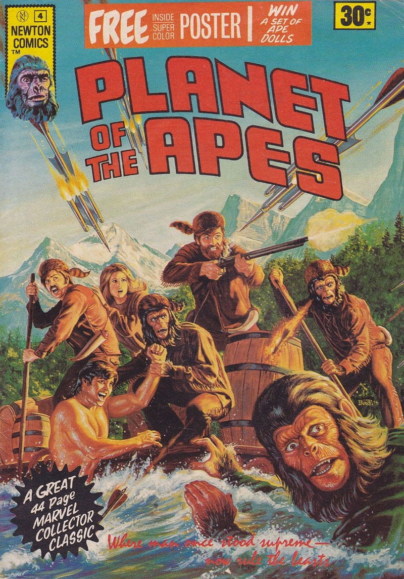 Planet of the Apes (Newton, 1975 series) #4 ([July 1975?])