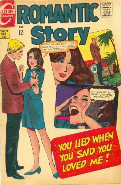 Romantic Story (Charlton, 1954 series) #96 October 1968