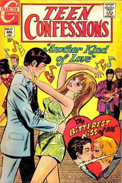 Teen Confessions (Charlton, 1959 series) #63 (August 1970)