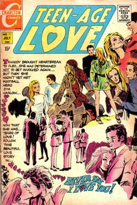 Teen-Age Love (Charlton, 1958 series) #71 July 1970