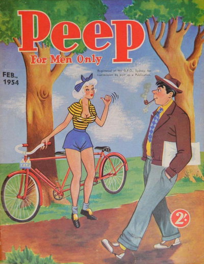 Peep For Men Only  v3#2 (February 1954)