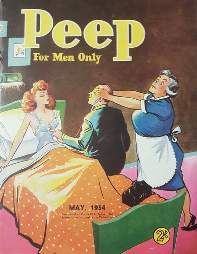 Peep For Men Only  v3#5 (May 1954)