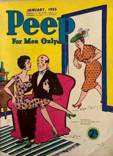Peep For Men Only  v4#1 (January 1955)