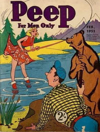 Peep For Men Only (American-Australasian, 1952 series)  v4#2 (February 1955)