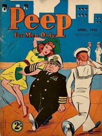 Peep For Men Only (American-Australasian, 1952 series)  v4#4 (April 1955)