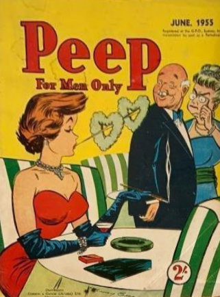 Peep For Men Only  v4#6 (June 1955)