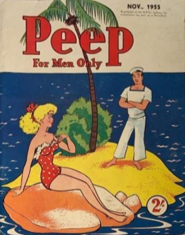 Peep For Men Only  v4#11 (November 1955)