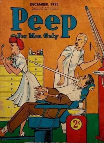 Peep For Men Only  v4#12 (December 1955)