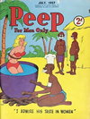 Peep For Men Only  v6#7 (July 1957)