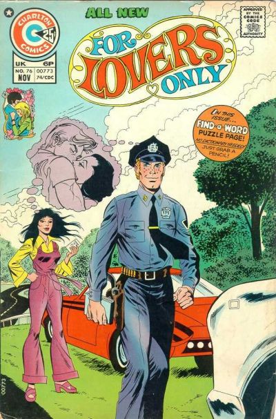 For Lovers Only (Charlton, 1971 series) #76 (November 1974)