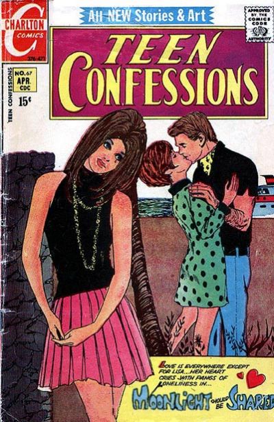 Teen Confessions (Charlton, 1959 series) #67 (April 1971)