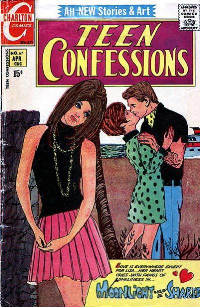 Teen Confessions (Charlton, 1959 series) #67 (April 1971)