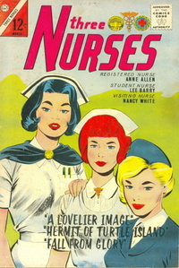 Three Nurses (Charlton, 1963 series)  #23 (March 1964)