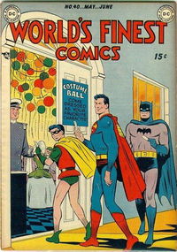 World's Finest Comics (DC, 1941 series) #40 (May-June 1949)