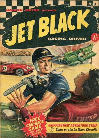 Jet Black (Modern Magazines, 1957 series) #1 [1957?]