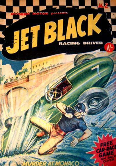 Jet Black (Modern Magazines, 1957 series) #2 [February 1957?]