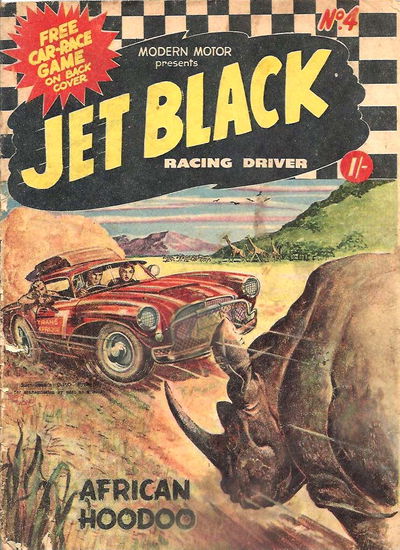 Jet Black (Modern Magazines, 1957 series) #4 [1957?]