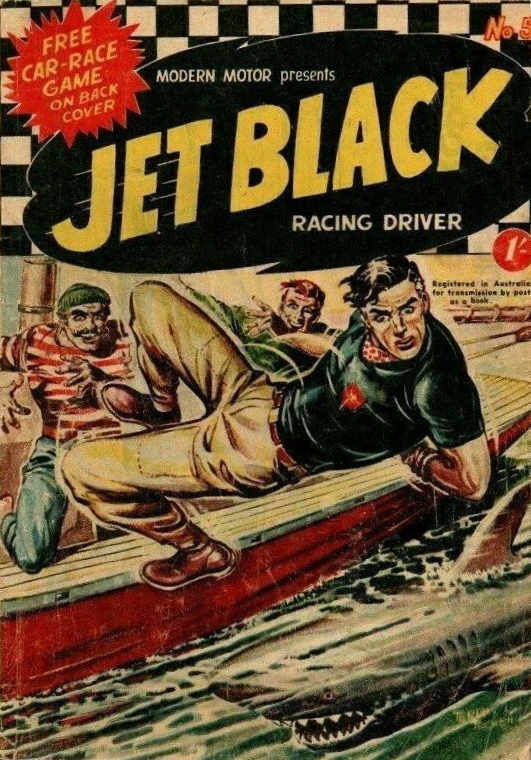 Jet Black (Modern Magazines, 1957 series) #5 ([May 1958?])