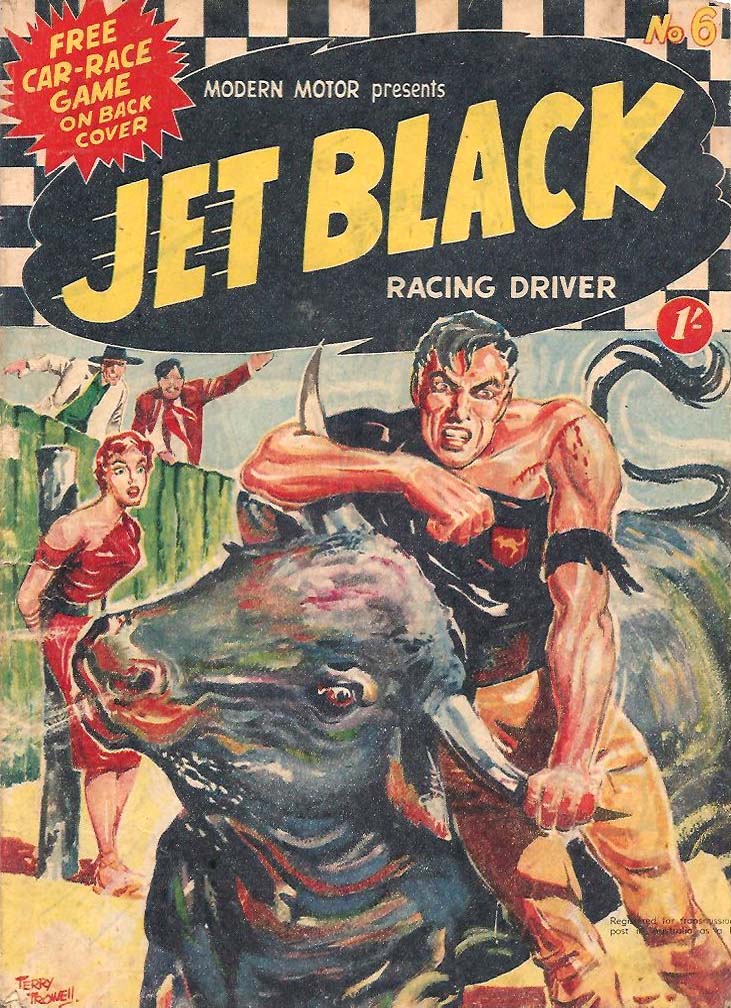 Jet Black (Modern Magazines, 1957 series) #6 ([June 1958?])