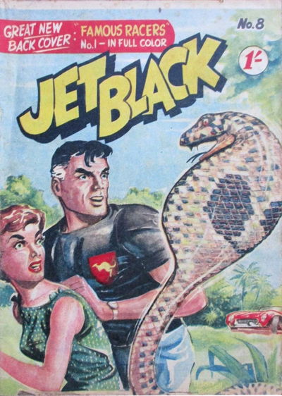 Jet Black (Modern Magazines, 1957 series) #8 [1957?]