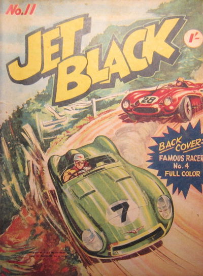 Jet Black (Modern Magazines, 1957 series) #11 November 1957